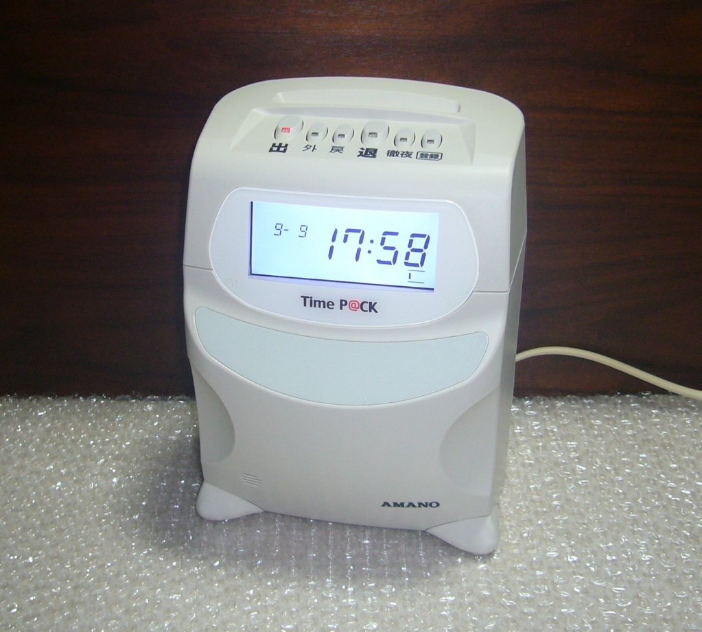 即決 TimeP@CK3-100 TP@C-70TC タイムカードB30枚付 アマノ タイム