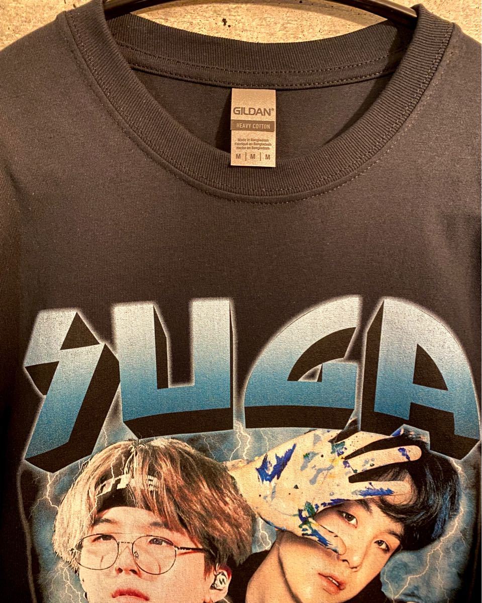 BTS ユンギ SUGA HIPHOP Tシャツ 新品 ビッグシルエット|Yahoo!フリマ
