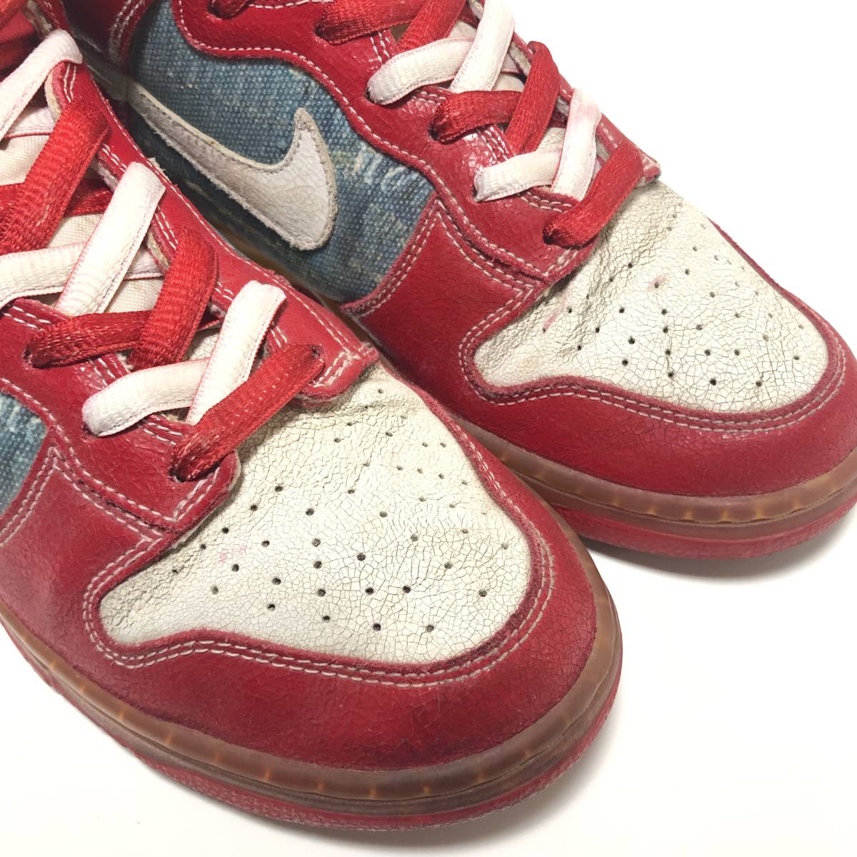 NIKEナイキ DUNK HIGH Shoe Goo ダンク シューグー スニーカー US9.5 27.5cm 313171-012_画像7