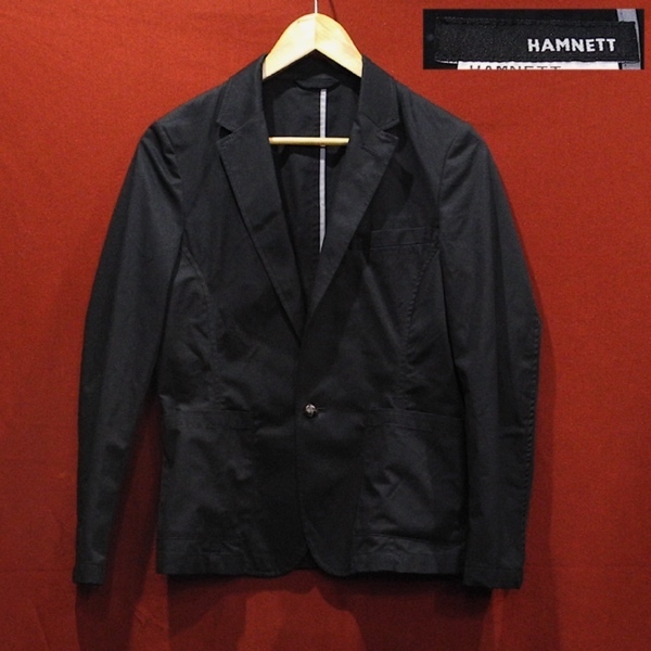 HAMNETT Katharine Hamnett 1B грецкий орех кнопка дизайн блейзер tailored jacket чёрный S прекрасный товар 