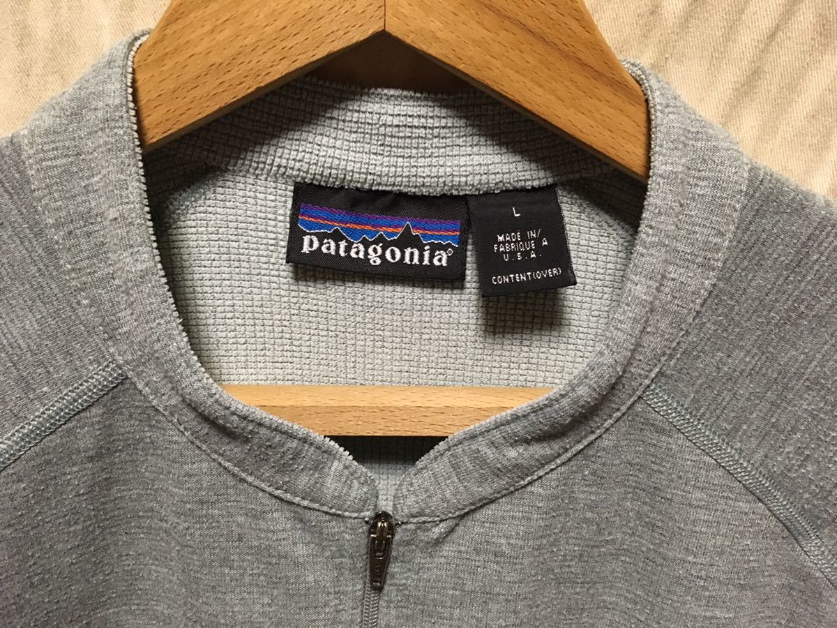 美品 patagonia R.5 ジップアップ プルオーバー L USA製 キャプリーン R1 ポーラテック 廃番希少品 surf SP02 フリース ポイント5_画像4