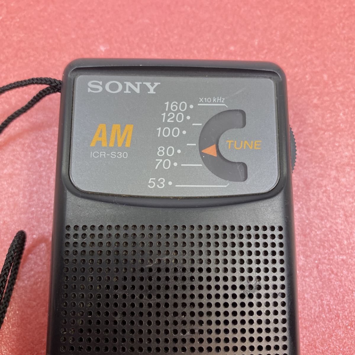激安ブランド 新品SONY ICR-S30 コンパクトラジオ ポケットラジオ