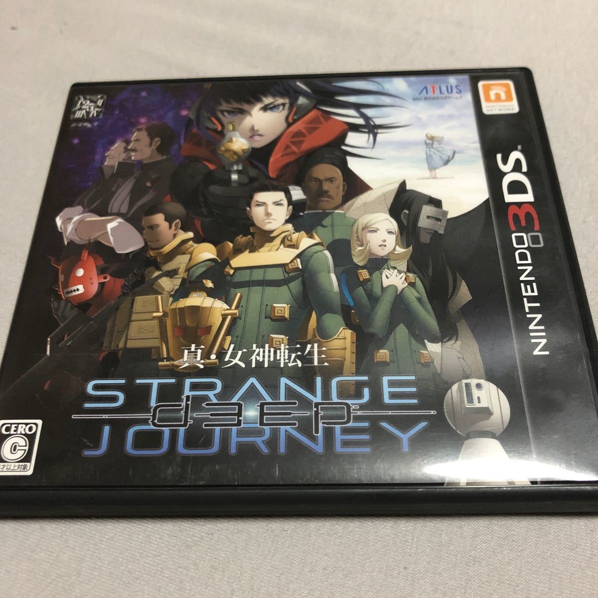 中古美品　真・女神転生DEEP STRANGE JOURNEY 3DS 3DSソフト ディープストレンジジャーニー