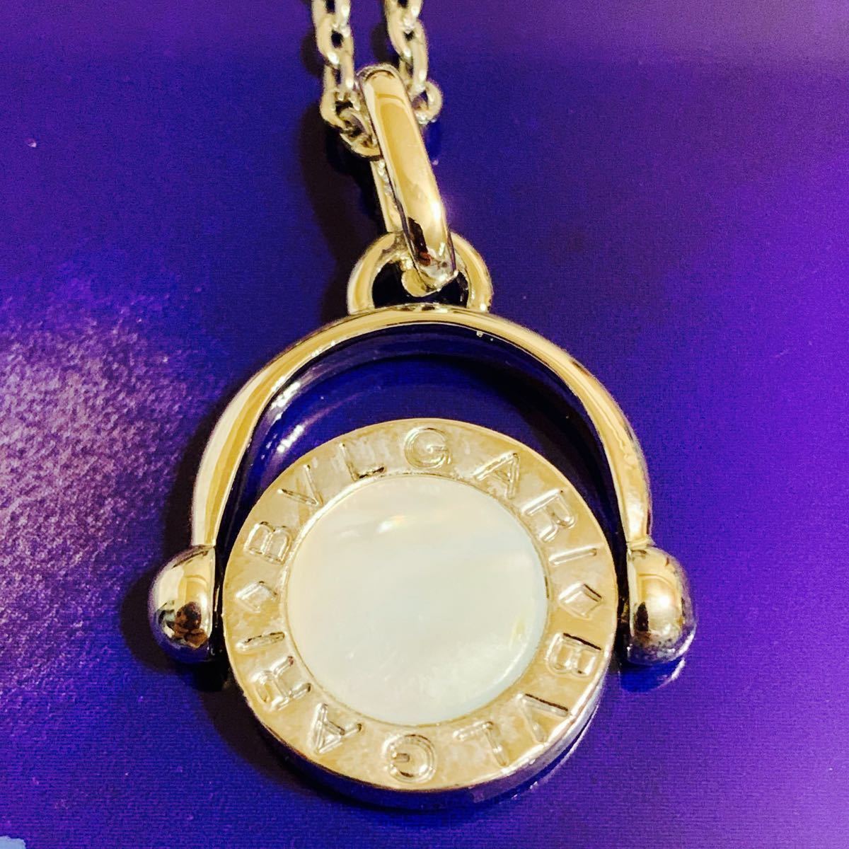 中古品 BVLGARI クルクル回るネックレス シルバー|Yahoo!フリマ 中古品 BVLGARI クルクル回るネックレス シルバー|Yahoo!フリマ