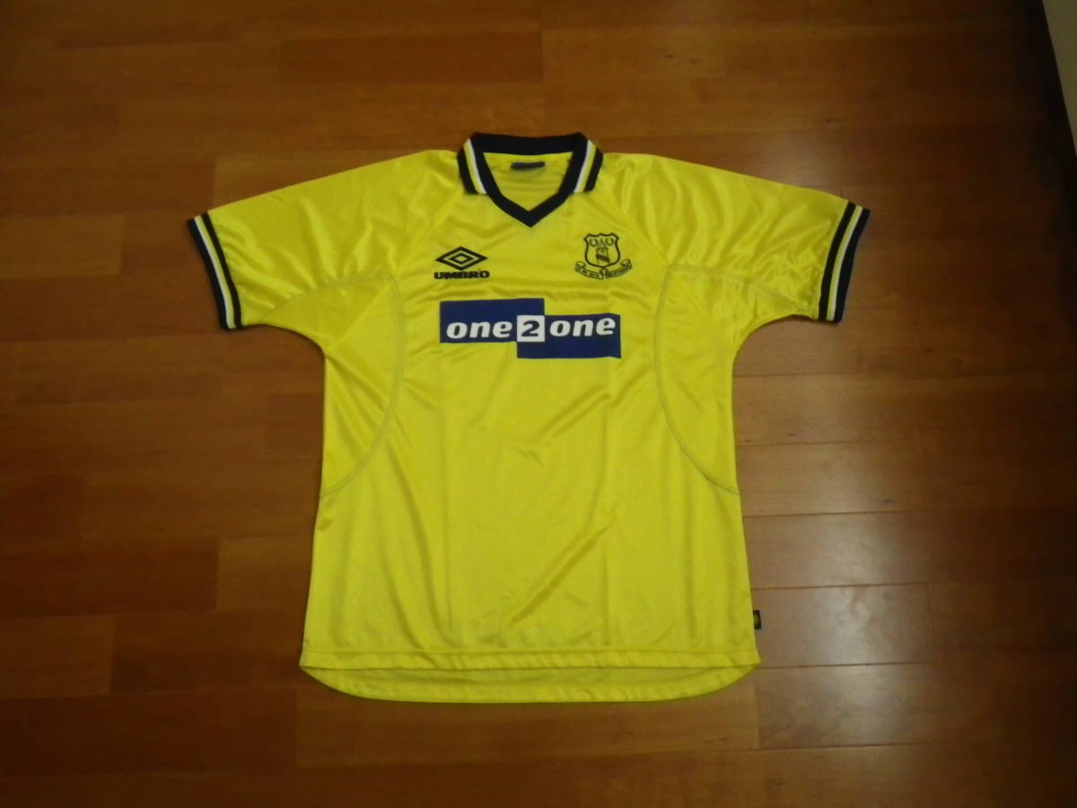 ヤフオク! - エバートン ユニフォーム 98/99 3rd UMBRO