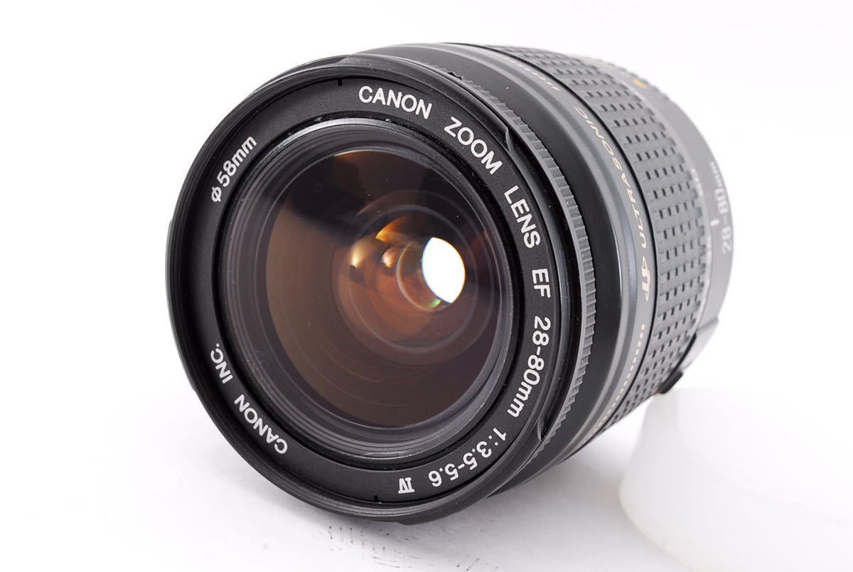 Canon キャノン ZOOM LENS EF 28-80mm Canon EF 28-80㎜1:3.5-5.6IV AF動作確認済み☆217☆_画像1