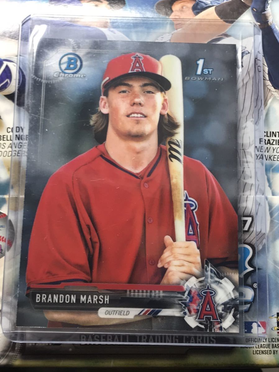 Bowman 2017 bowman chrome Brandon Marsh