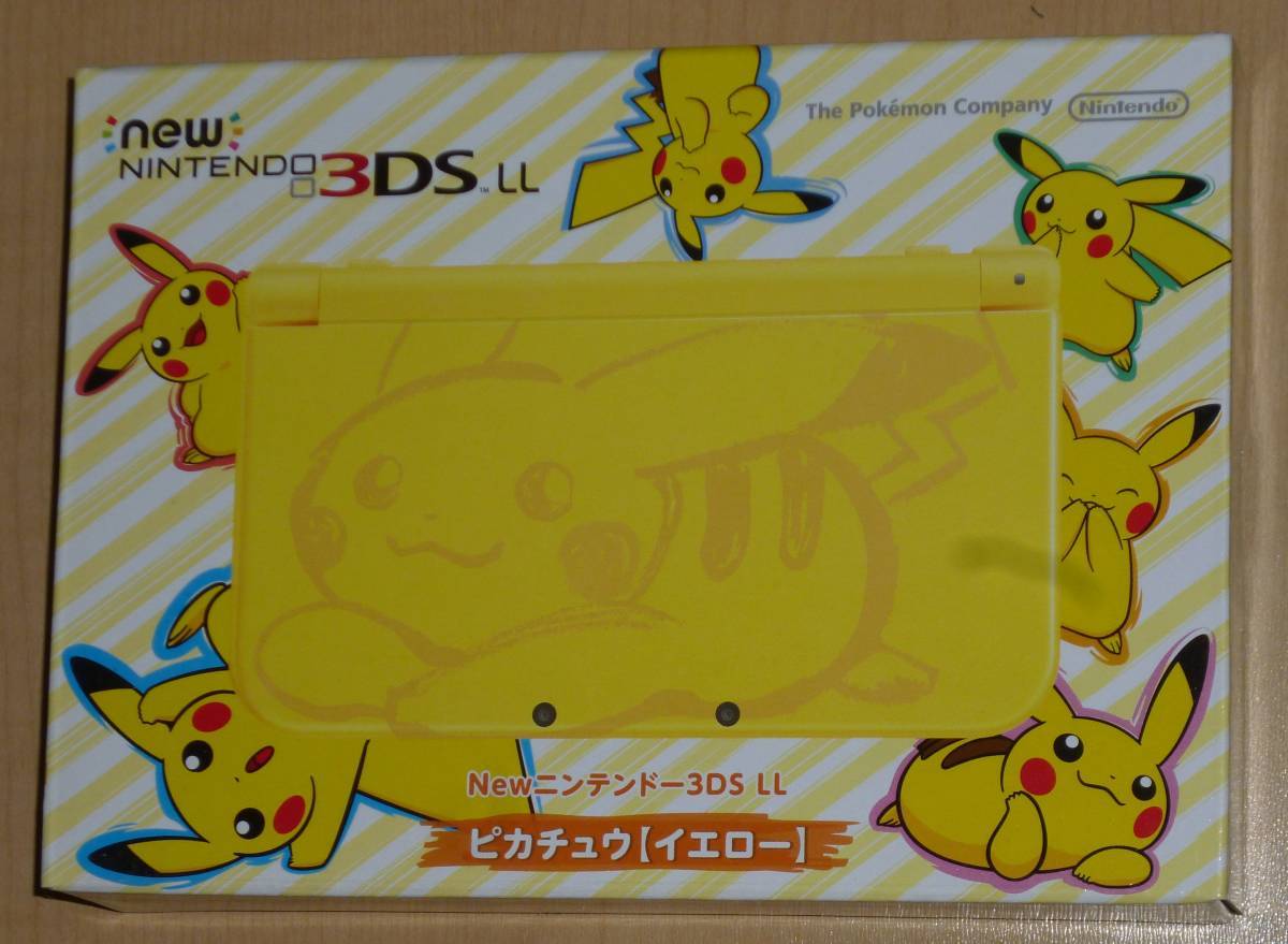 新品 Newニンテンドー3DS LL ポケットモンスター ピカチュウ イエロー