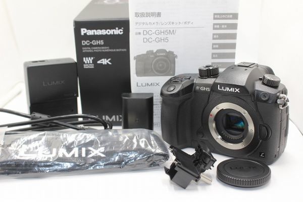 セール】 □新品級□パナソニック Panasonic DC-GH5 ブラック ボディ