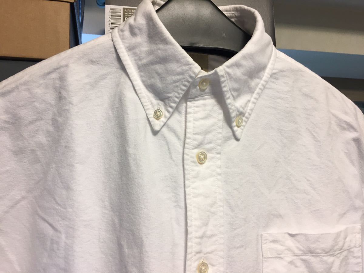 PayPayフリマ｜Sanca サンカ ボタンダウンシャツ サイズ2 ホワイト BRU 