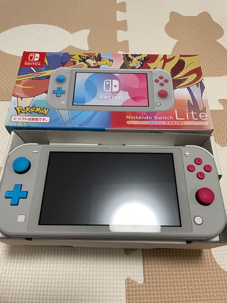 Nintendo Switch Lite ザシアン　ザマゼンタ　ポケモンカラー　中古