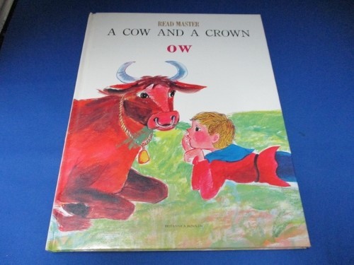 ブリタニカ英語教材☆A COW AND A CROWN／OW／英語の絵本／