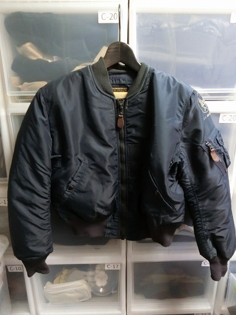 BUZZ RICKSON'S Jacket Flying Intermediate Type B-15C フライトジャケット 36 ネイビー バズリクソンズ_画像1