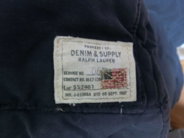 Denim & Supply Ralph Lauren ダウン ジャケットM ネイビー #T Denim & Supply Ralph Lauren ダウン ジャケットM ネイビー #T