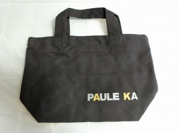 PAULE KA ハンドバッグ ブラック ポールカ_画像1