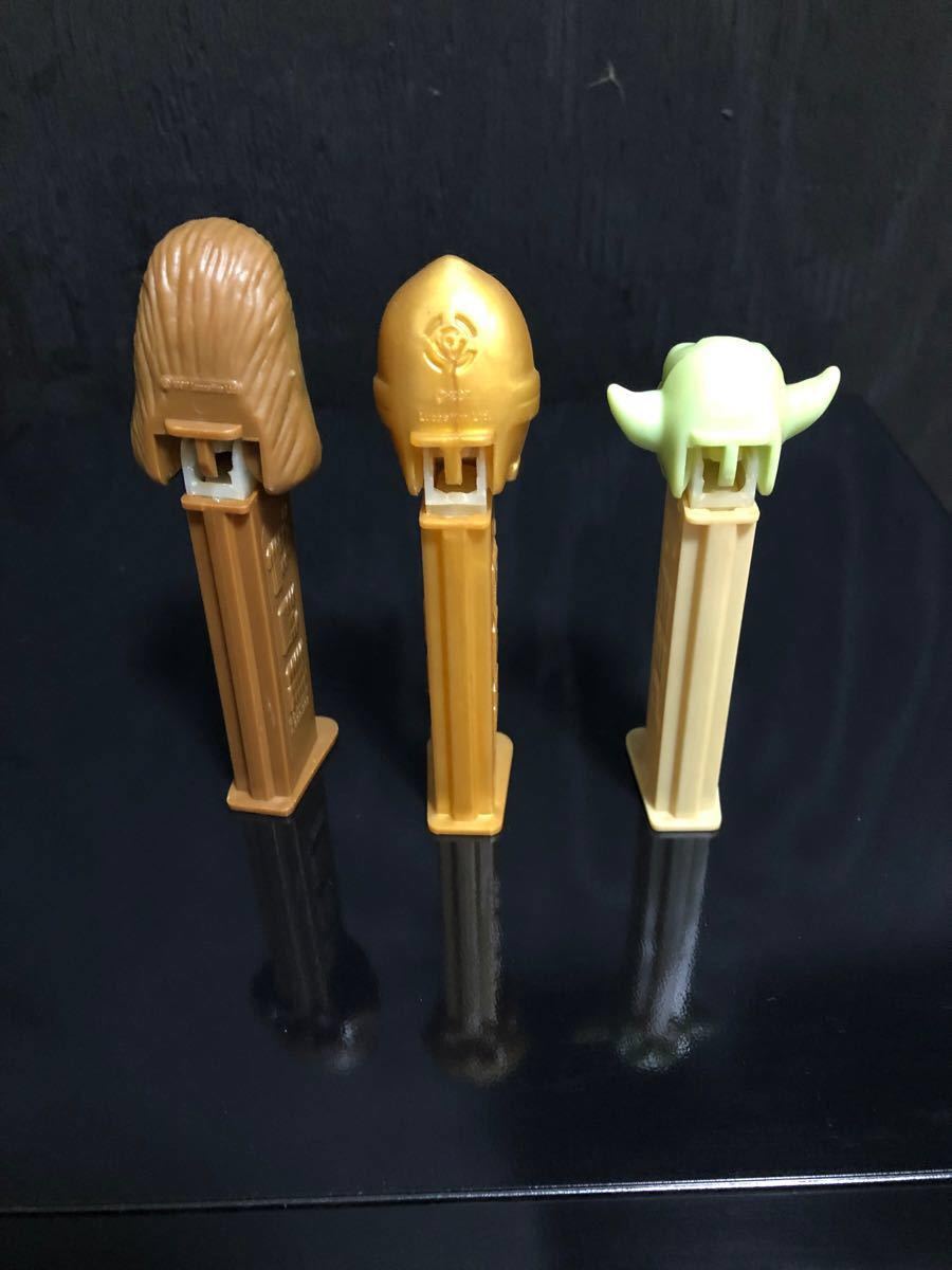 ビンテージ PEZ ペッツ　スターウォーズ　ハルク　バットマン　スパイダーマン　6本セット