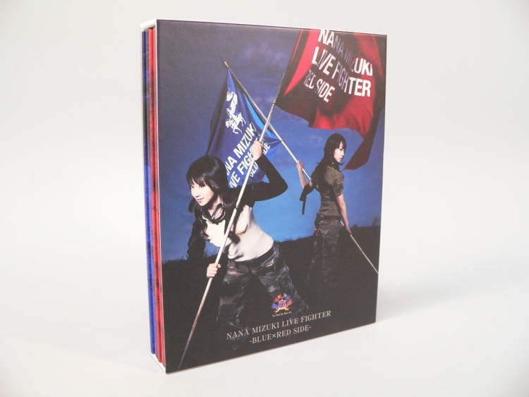 （Blu-ray） ＮＡＮＡ　ＭＩＺＵＫＩ　ＬＩＶＥ　ＦＩＧＨＴＥＲ　－ＢＬＵＥ×ＲＥＤ　ＳＩＤＥ－／水樹奈々【中古】_画像1