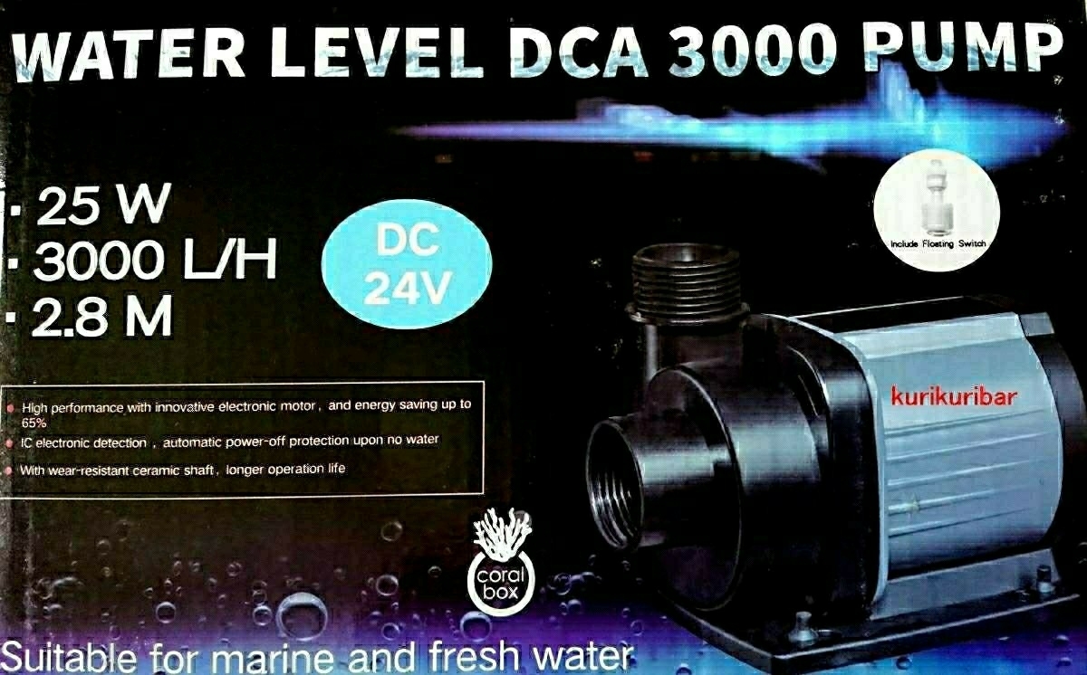 *[2024 год новейший ] новейший импеллер встроенный включая доставку CoralBox экономия энергии подводный DC насос DCA3000 вода ранг сенсор float переключатель есть . вода с покрытием Jebao