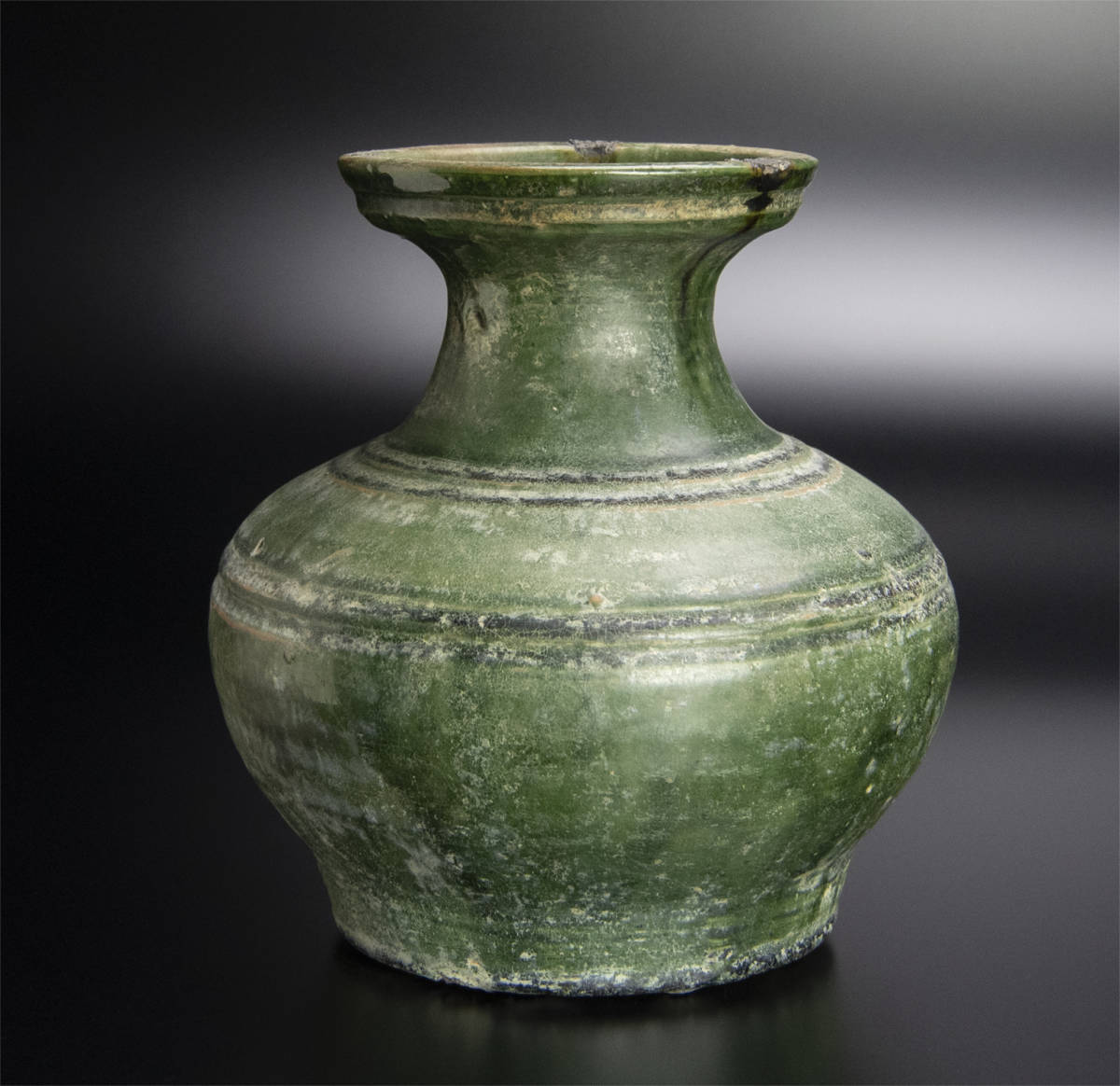 漢 緑釉小壺 中国 古美術