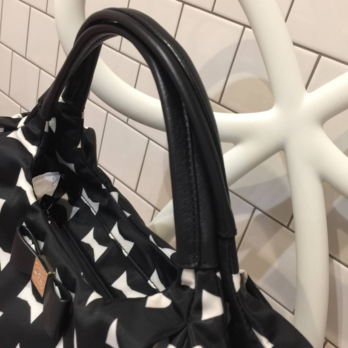 ケイト・スペード☆Kate Spade☆バッグ☆未使用☆黒×リボン_画像8