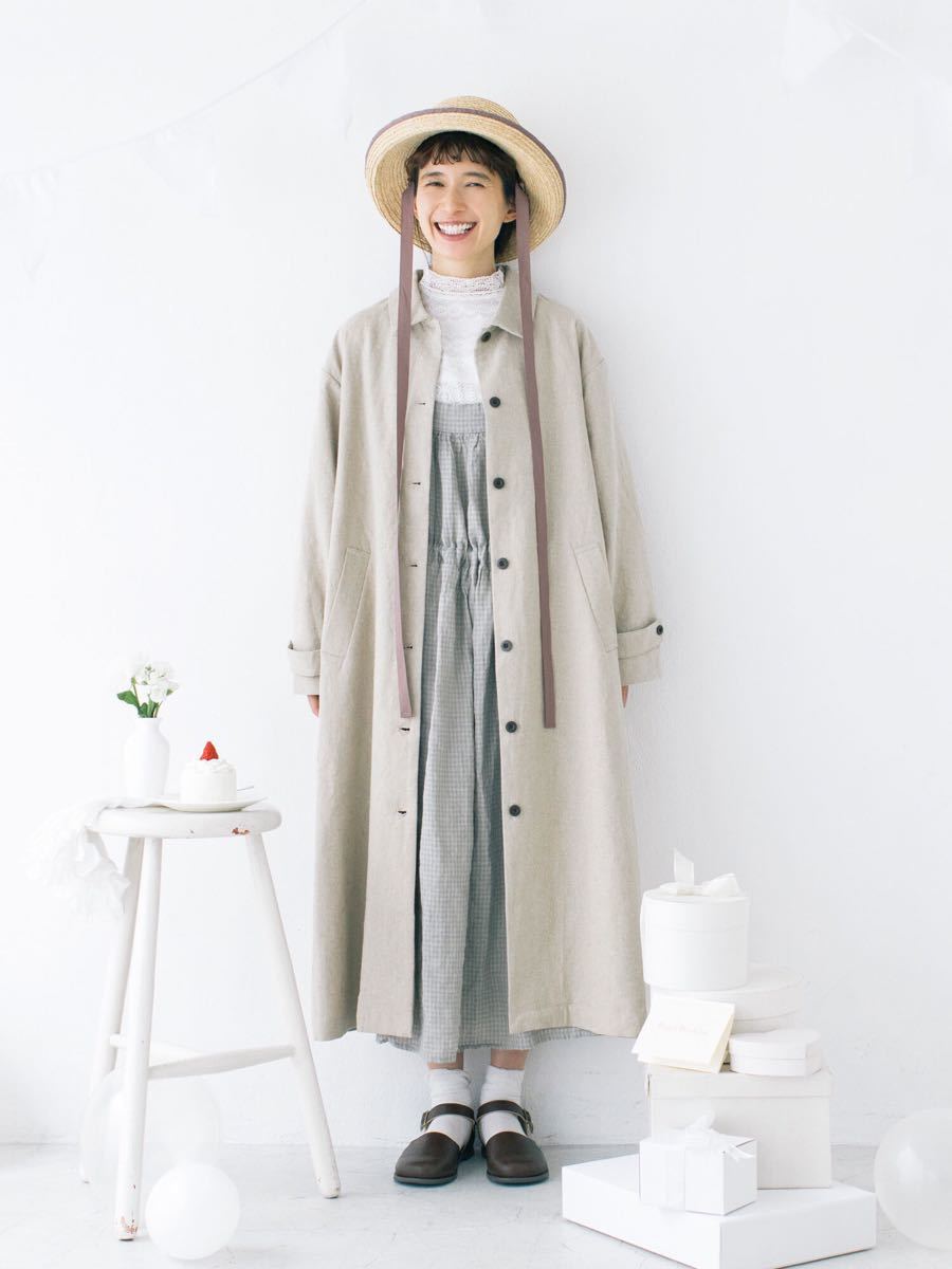 Kazumiコラボ サマンサモスモス リネンキャミワンピース ミント Kazumiコラボ サマンサモスモス リネンキャミワンピース ミント