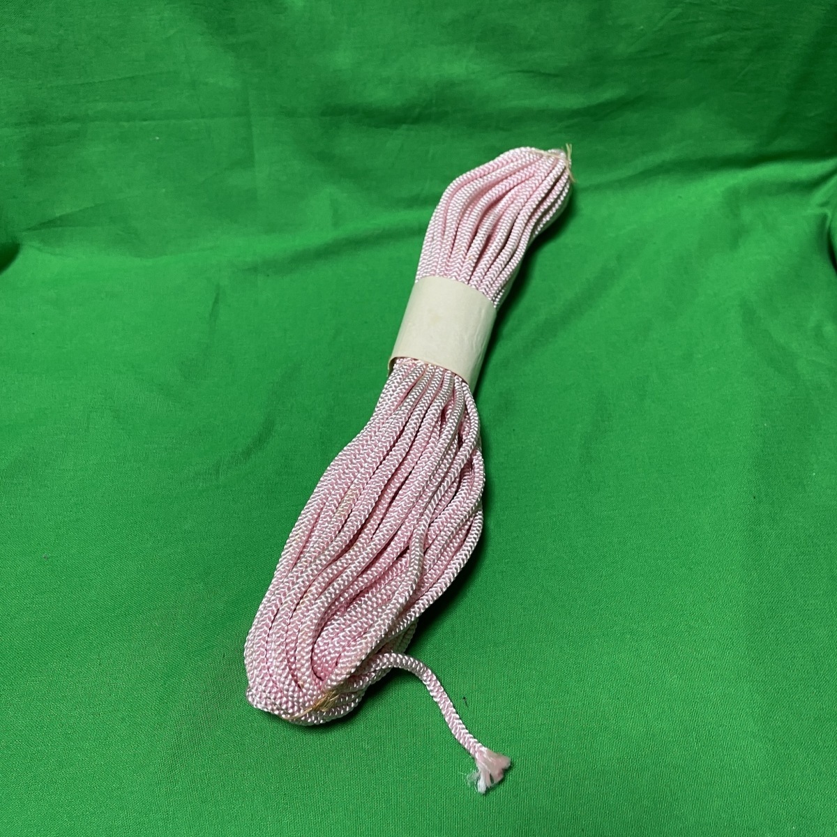 紐 ひも 糸 手芸 編み つづり紐 つづりひも 3本セット セット カラー紐 カラーひも 黄 青 ピンク_画像3