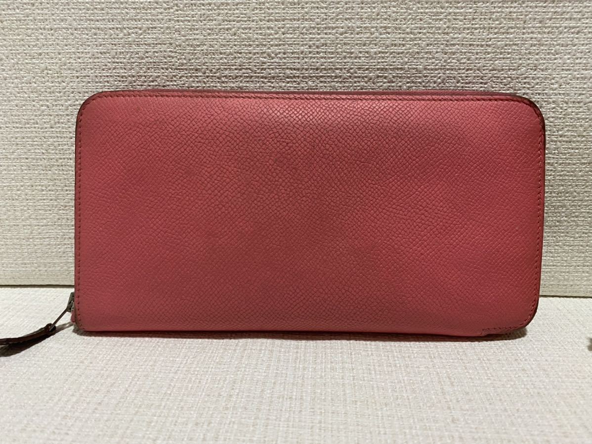 おしゃれ可愛い☆HERMESエルメス アザップシルクイン 本革長財布