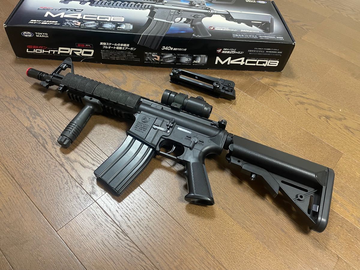 東京マルイ M4 CQB LIGHT PRO ドットサイト グリップ 他|Yahoo 東京マルイ M4 CQB LIGHT PRO ドットサイト グリップ 他|Yahoo