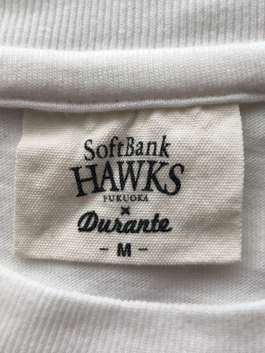 デュランテ ソフトバンクホークス レディース Tシャツ 野球  Durante SoftBANK HAWKS 早1603の画像3