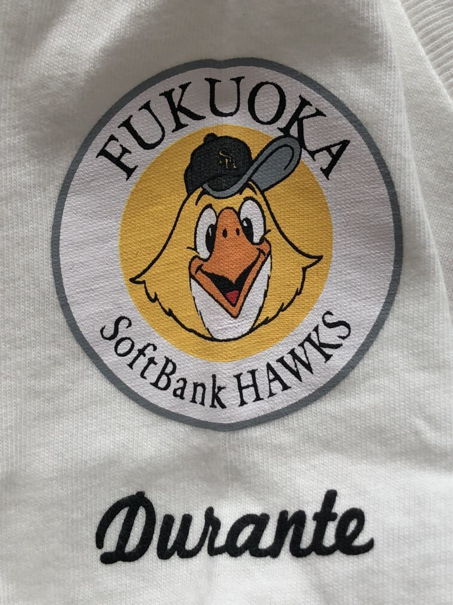 デュランテ ソフトバンクホークス レディース Tシャツ 野球　　Durante SoftBANK HAWKS 早1603_画像4