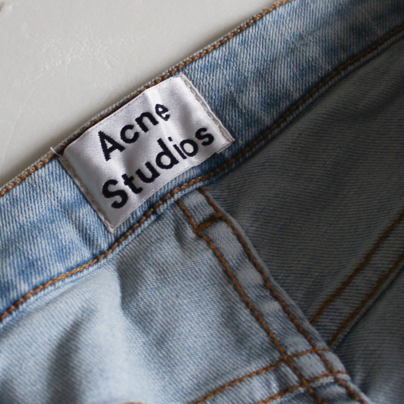 21-0924 アクネストゥディオズ ACNE STUDIOS■デニムパンツ スキニー ストレッチ ライトブルー_画像6