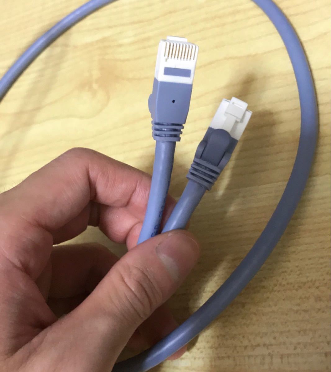 エレコム LANケーブル CAT6A 1.5m ツメが折れない 爪折れ防止コネクタ cat6a対応 スタンダード ブルー