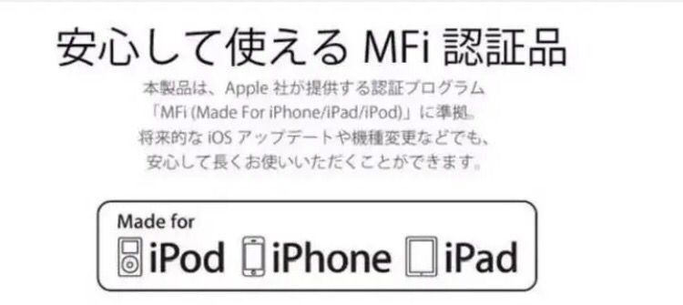 1m iPhone　type-cライトニングケーブル