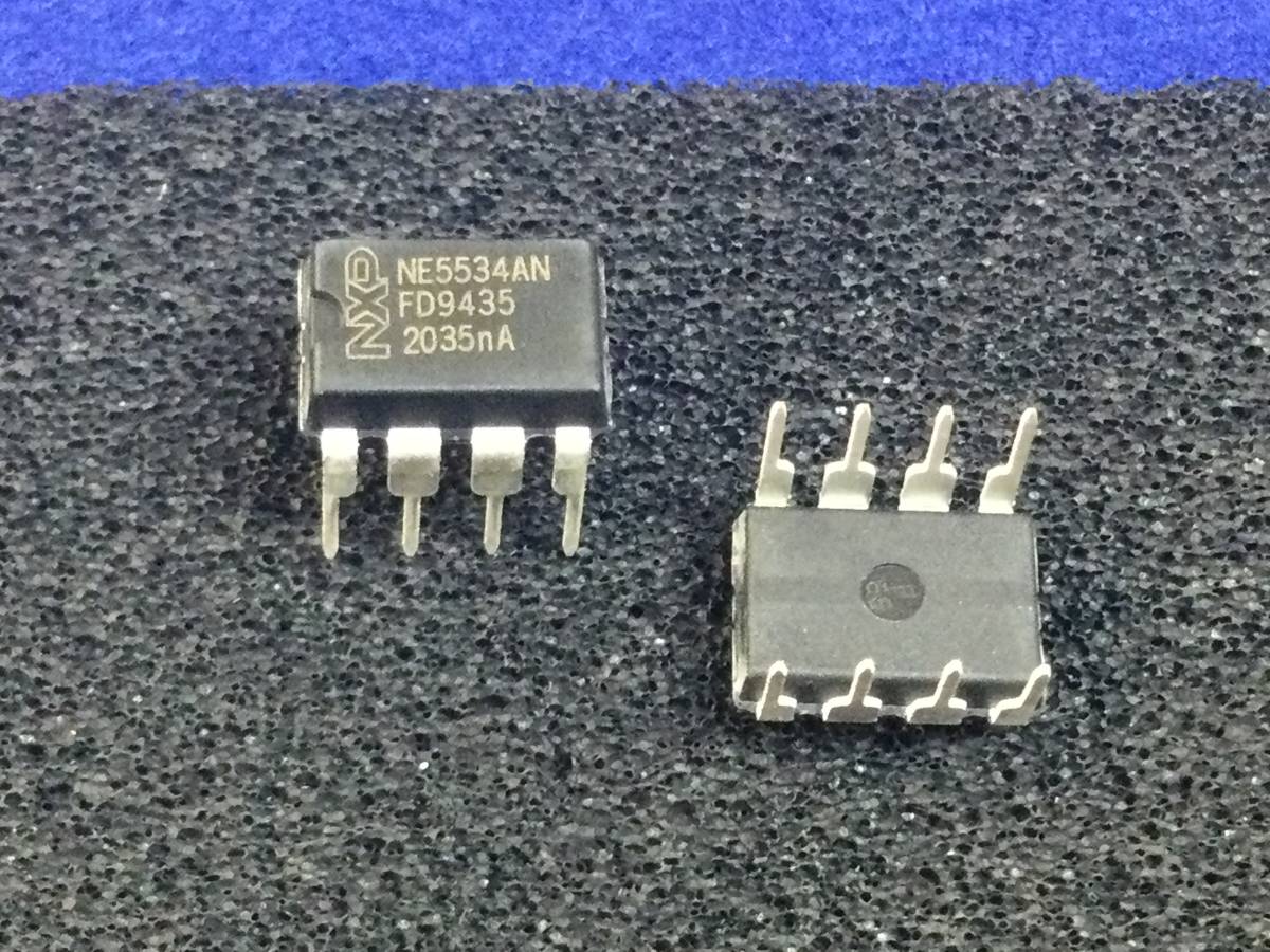 NE5534AN【即決即送】NXP オペアンプ [356Tg/280306] Dual and Single Low Noise OP Amp IC　2個セット_画像1