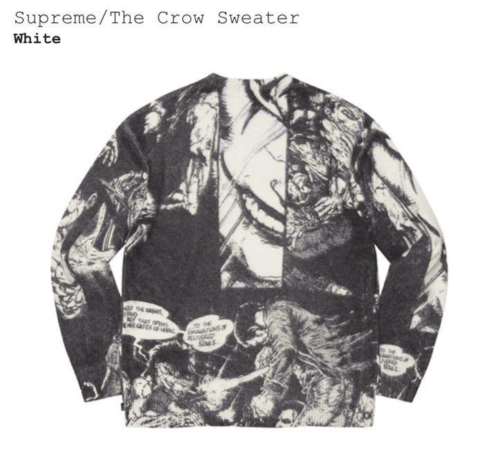 21AW Supreme The Crow Sweater シュプリーム ザ クロウ コラボ 