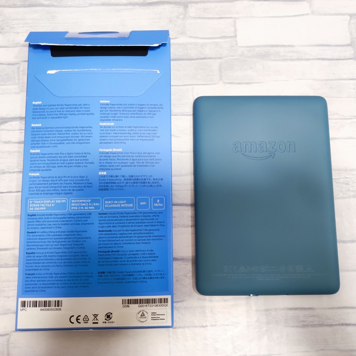 【ほぼ新品】 Kindle Paperwhite 8GB トワイライトブルー 電子書籍リーダー WiFi