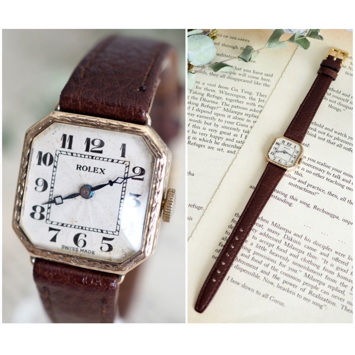 格安販売の 超希少 ROLEX ロレックス 金無垢 1930年代 オクタゴンケース その他