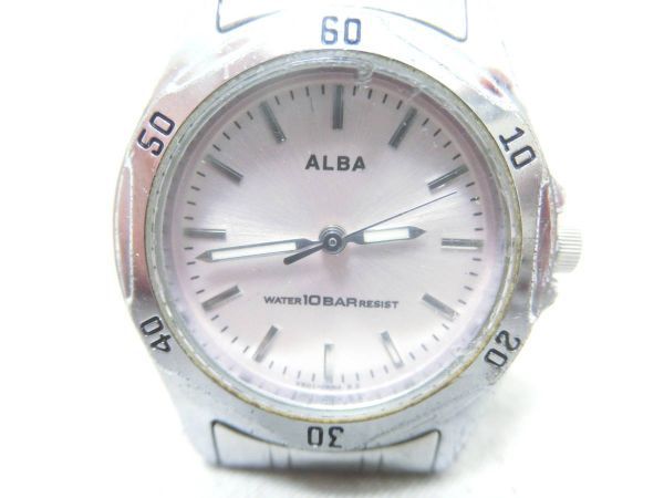 SEIKO セイコー 腕時計 ALBA V501-0CZ0 動作未確認 ジャンク品 G4234_画像2