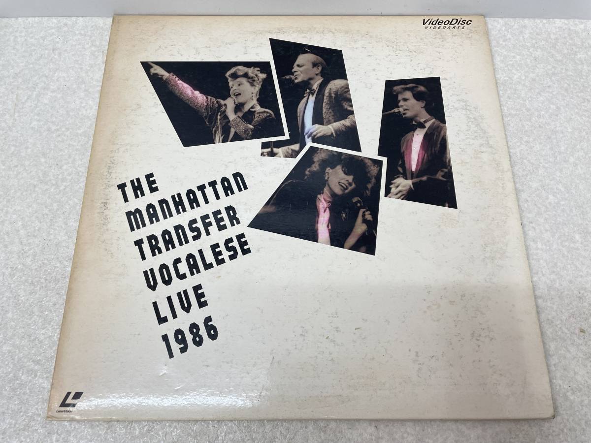 【J-5-47】　　THE MANHATTAN TRANSFER VOCALESE LIVE 1986 レコード_画像1