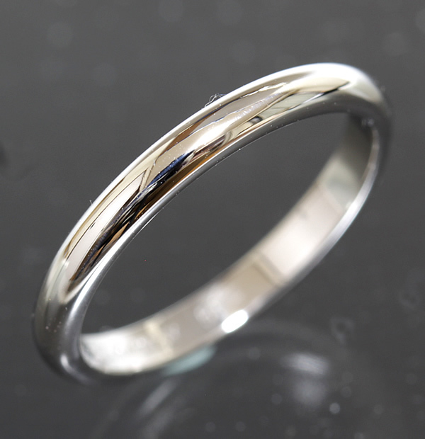 ブルガリ BVLGARI シンプル リング size58 pt950 5.1g 新品仕上済