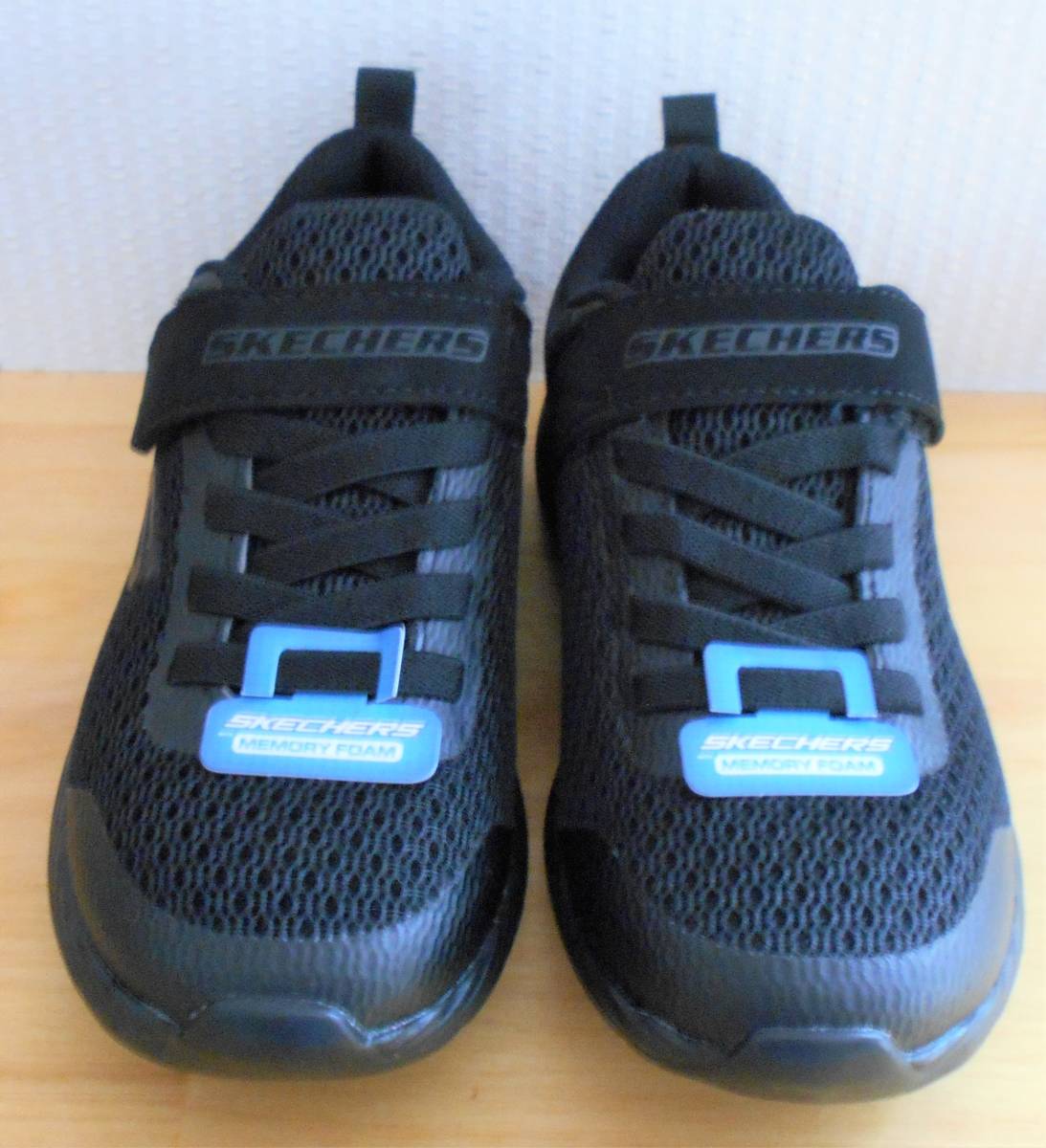 [ новый товар ] Skechers Kids спортивные туфли память пена 19.0cm черный 
