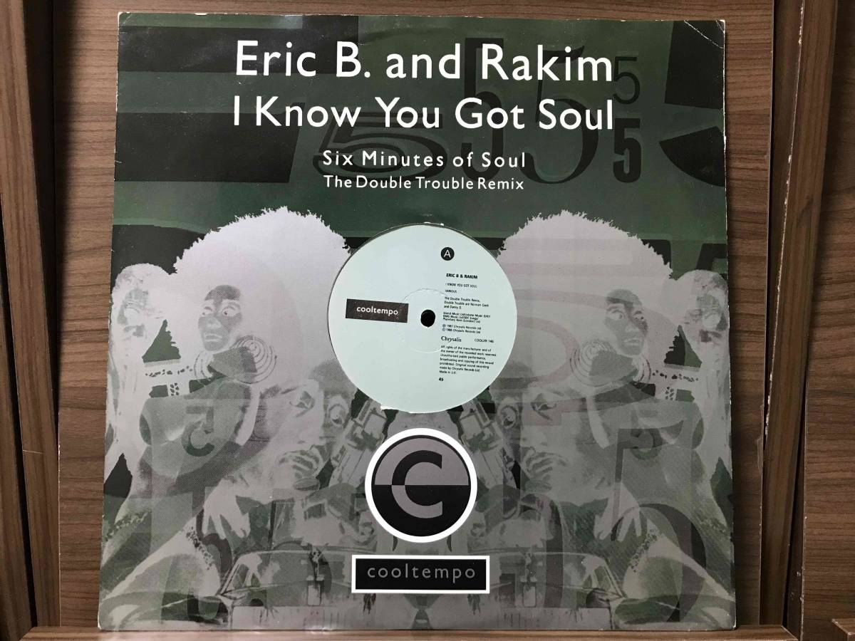 10枚落札で送料無料 // Eric B. And Rakim / I Know You Got Soul (Six Minutes of Soul) (The Double Trouble Remix) / I Want You Back_画像1