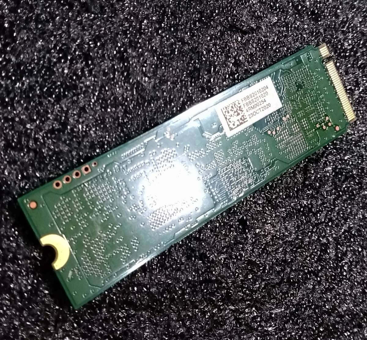 【中古】Union Memory M.2 2280 SSD 256GB NVMe接続