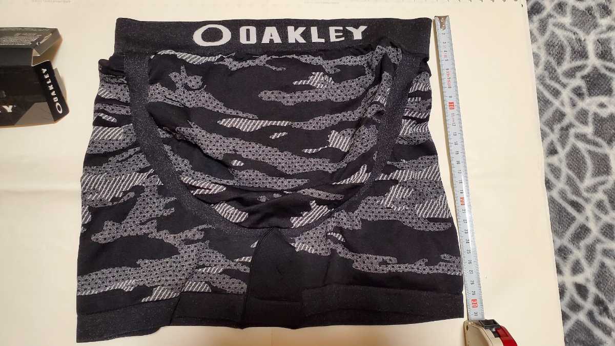 OAKLEY オークリー　ボクサーショーツO-FIT BOXER SHORTS 4.0 メンズサイズLL胴囲94～104カラー黒灰 未使用品タグ付　参考市場価格1760円_画像6
