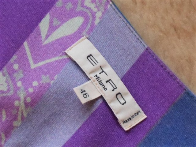 エトロ/ETRO/ワンピース/ドレス/イタリー製/46 | bioimune.com.br