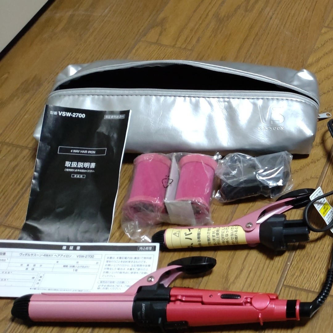最大85%OFFクーポン Vidal Sassoon VSW-2700 ヘアアイロン 中古品 ivv