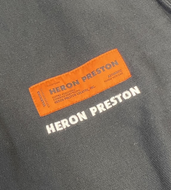 HERON PRESTON Black Style Lounge Pants size S ヘロンプレストン 