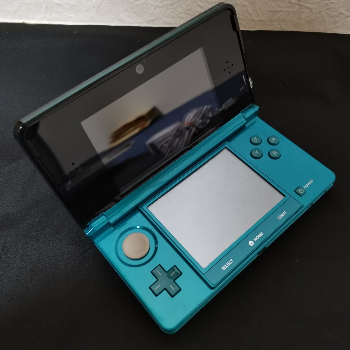 黒 桜古典 「ニンテンドー3DS アクアブルー」ソフト19本 すぐ遊べる