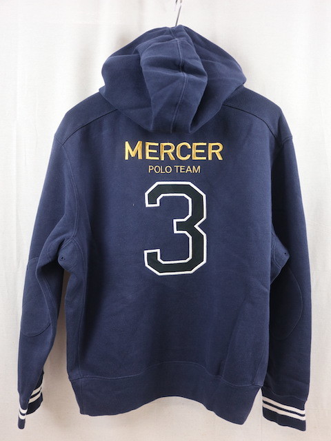 Polo by Ralph Lauren ラルフローレン プリント スウェットパーカー(L)ネイビー ラガーシャツ MERCER CLUB POLO TEAM_画像6