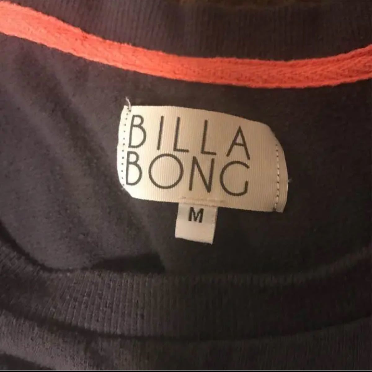 BILLA BONG ロンT ダークグレー スウェット